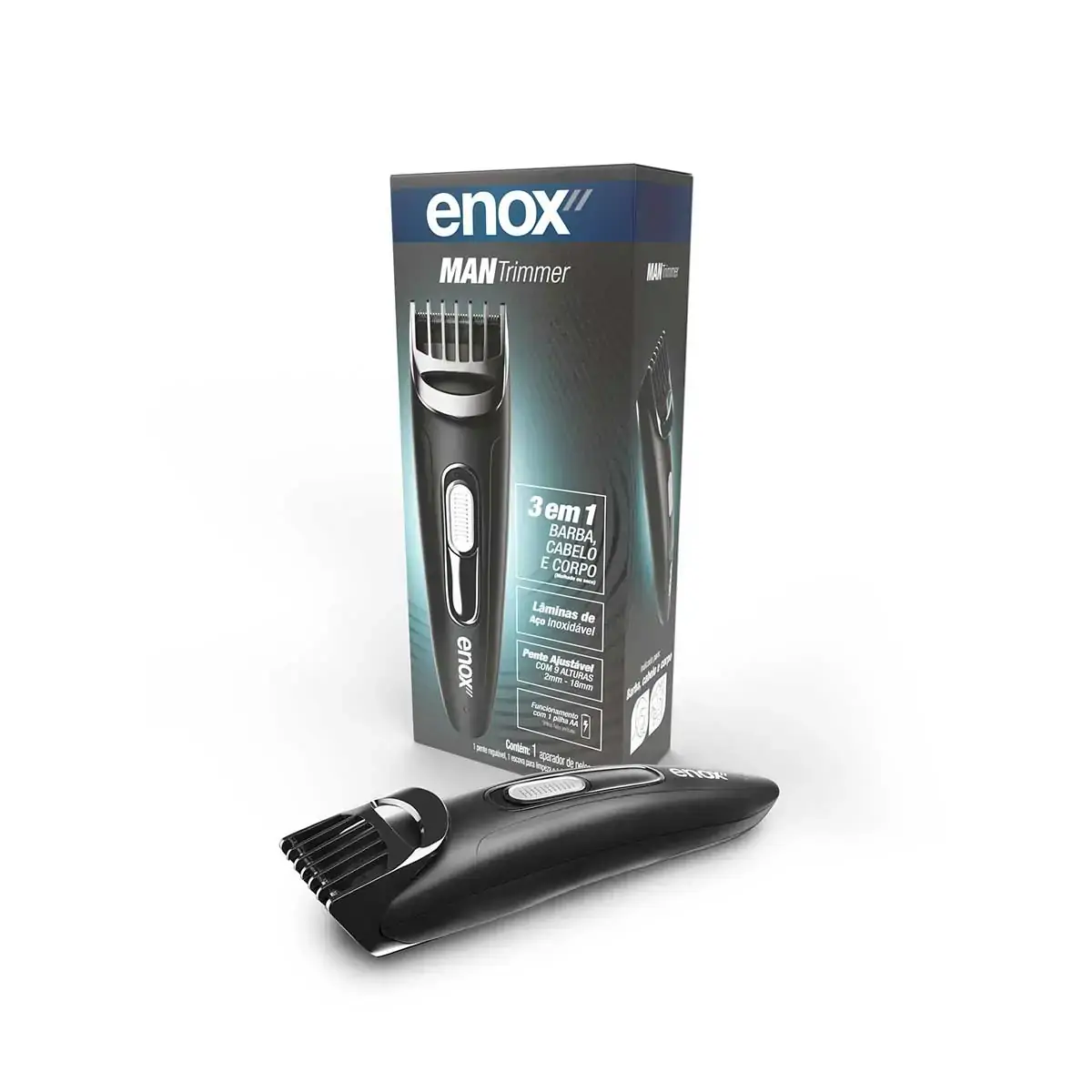 Maq.barbeiro Trimmer Enox