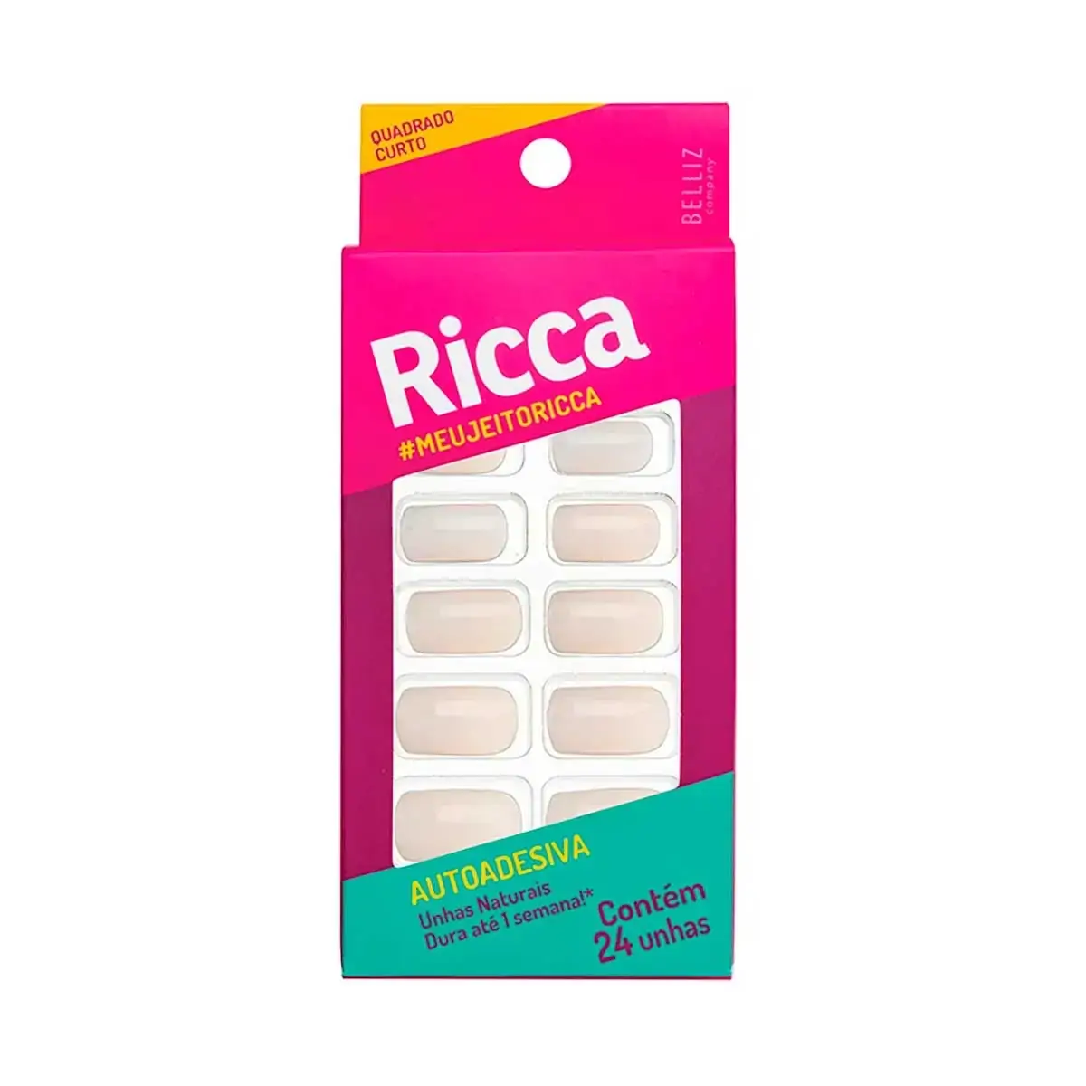 Unha Postica Maestral Ricca Autoades. Naturais 1un