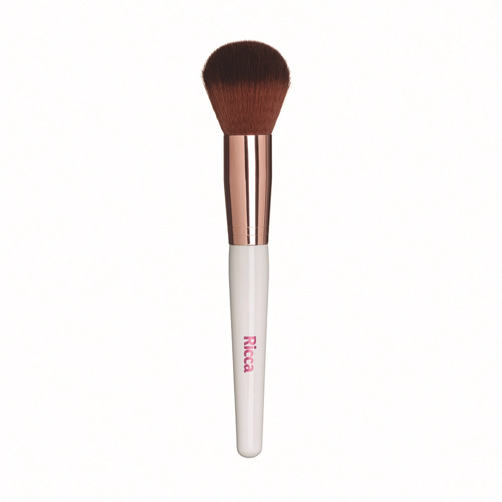 Pincel Ricca Rose Gold Para Po