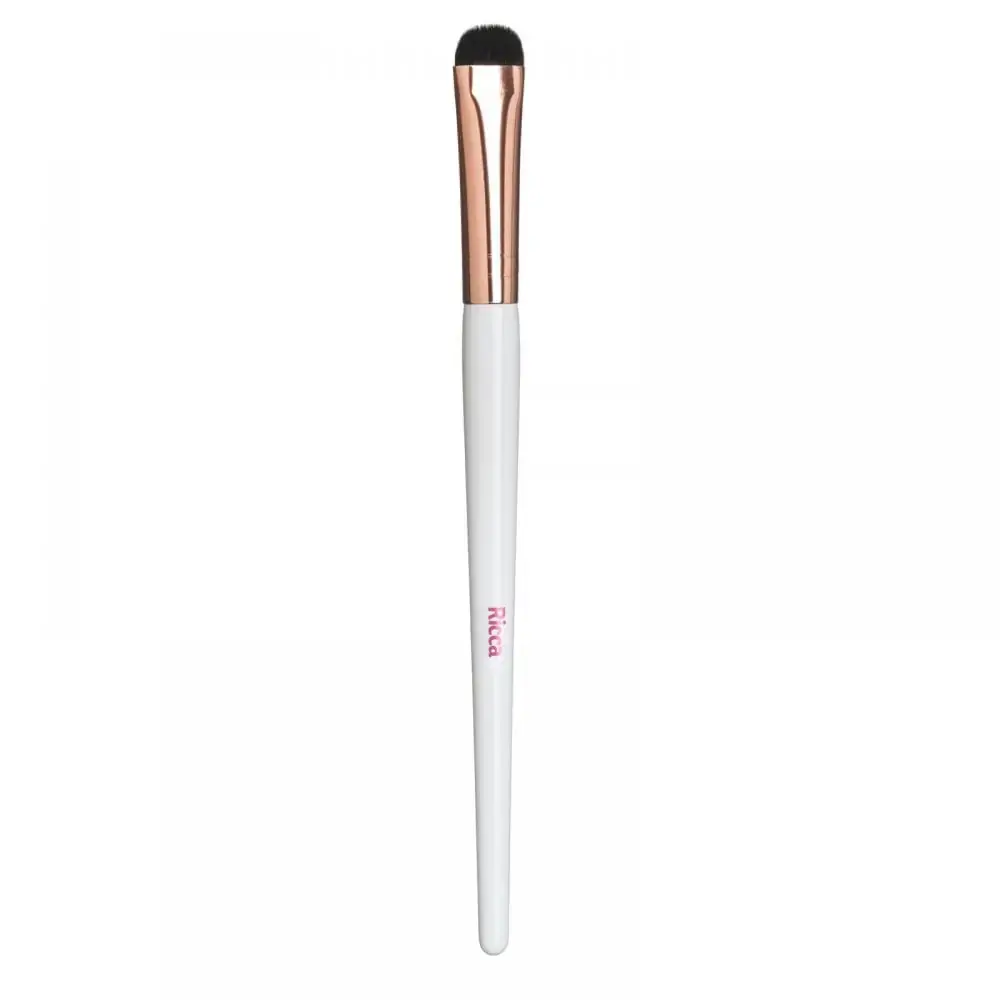 Pincel Aplicador Maestral Ricca Rose Gold Esfumar Curto 1un