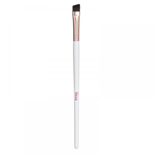 Pincel Aplicador Maestral Ricca Rose Gold Delineador Chanfrado 1un