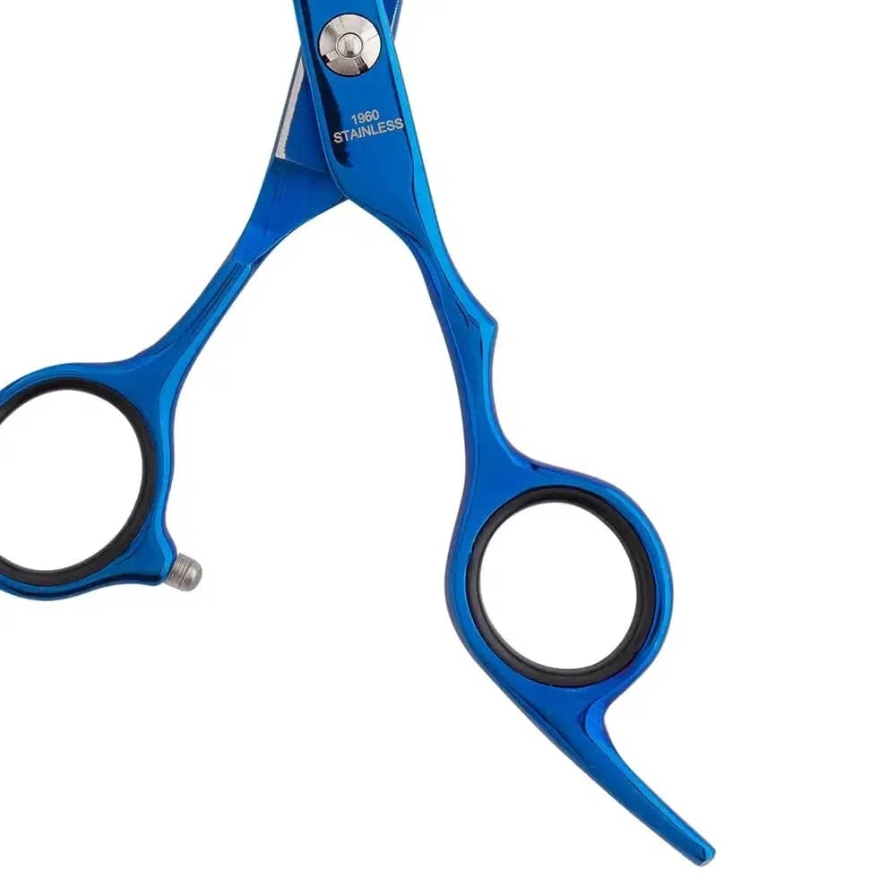 Tesoura Vertix Blue Titanium Navalha 5, 5, Vertix