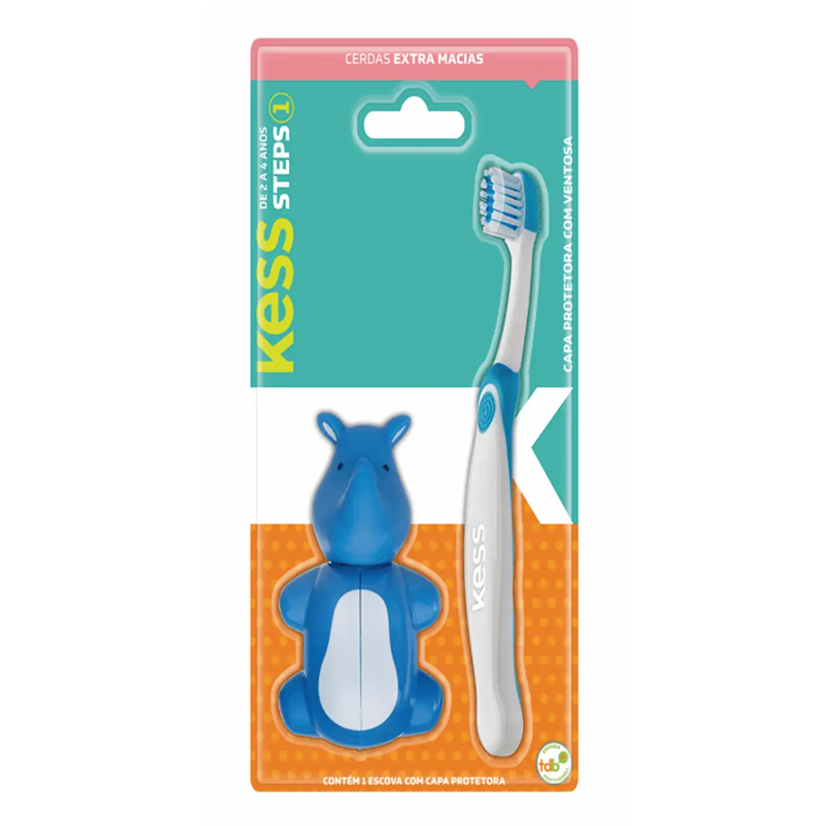 Escova Dental Kess Steps Bichinho