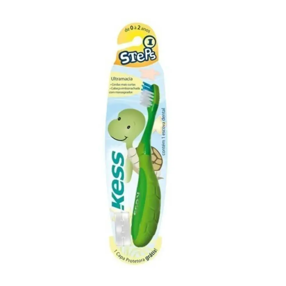 Escova Dental Kess Steps 1 (de 2 a 4 anos) Cód.: 2042
