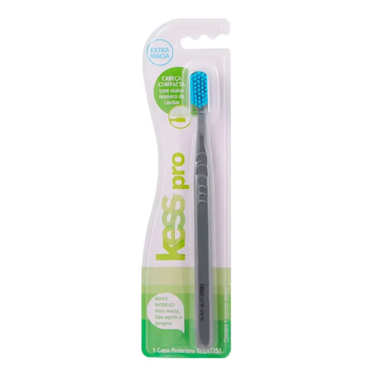 Escova Dental Kess Confort Grip Macia