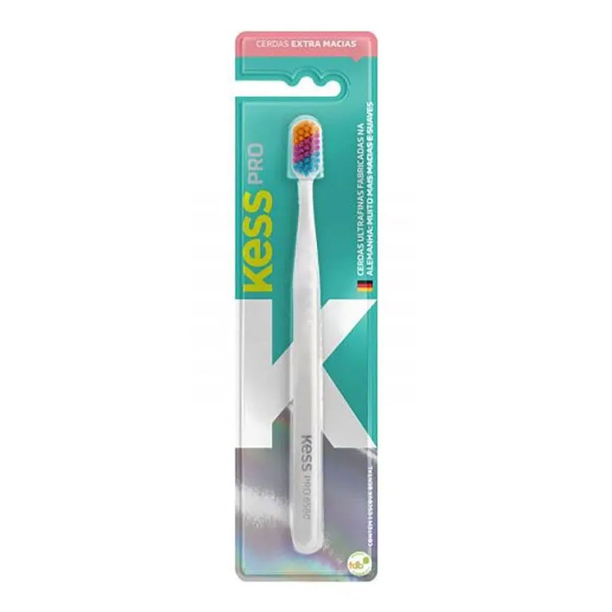 Kess Pro Escova Dental Colorful Extra Macia 2104 X 1
