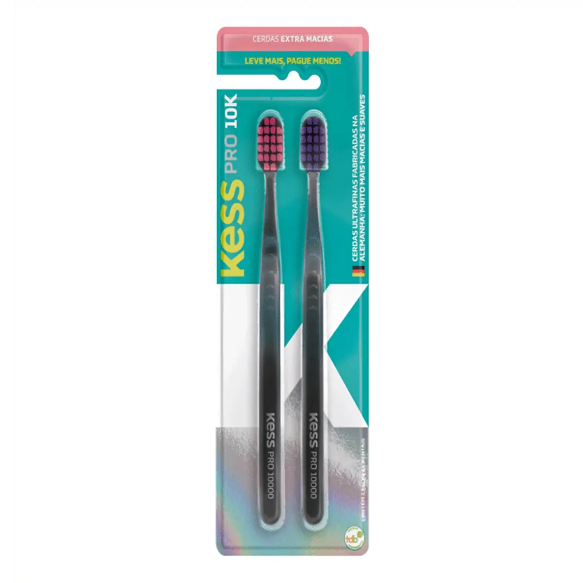 Escova Dental Kess Pro 10k Extra Macias 1un