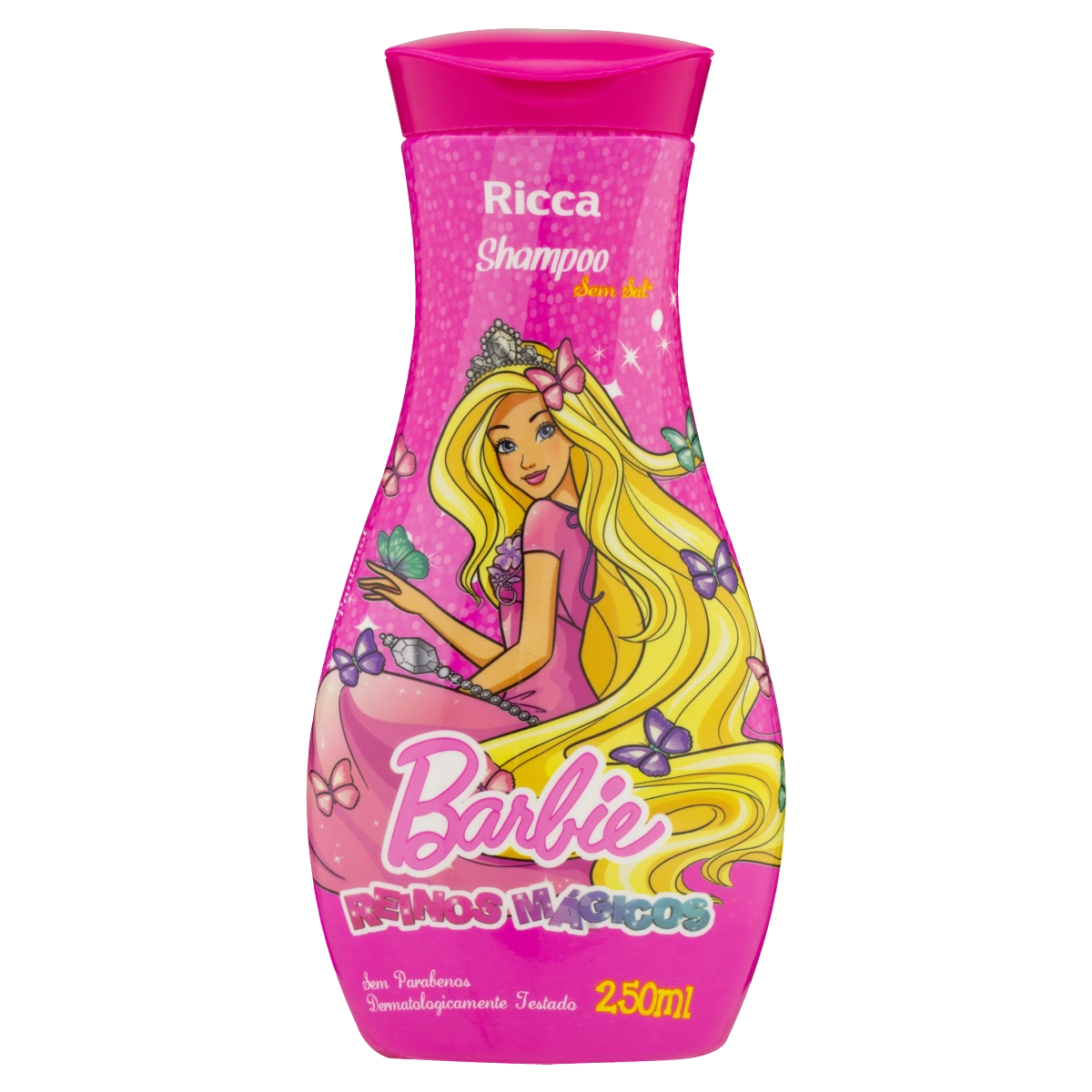 Shampoo Barbie Ricca Reinos Mágicos 250ml