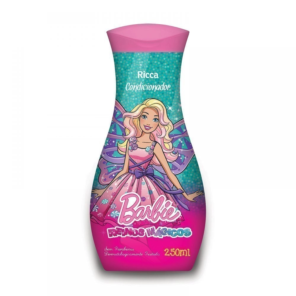 Condicionador Barbie Reinos Mágicos Ricca 250Ml
