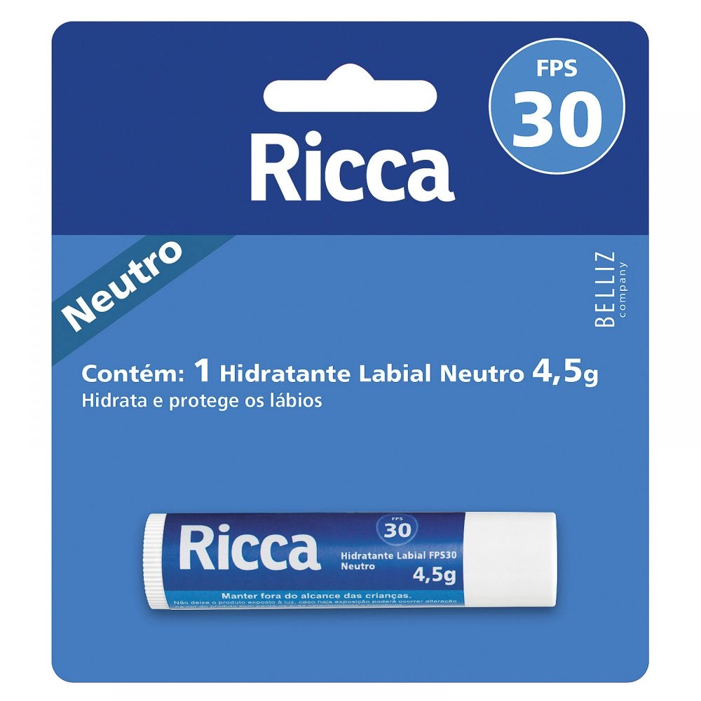 Creme. Hidratante. Labial Ricca