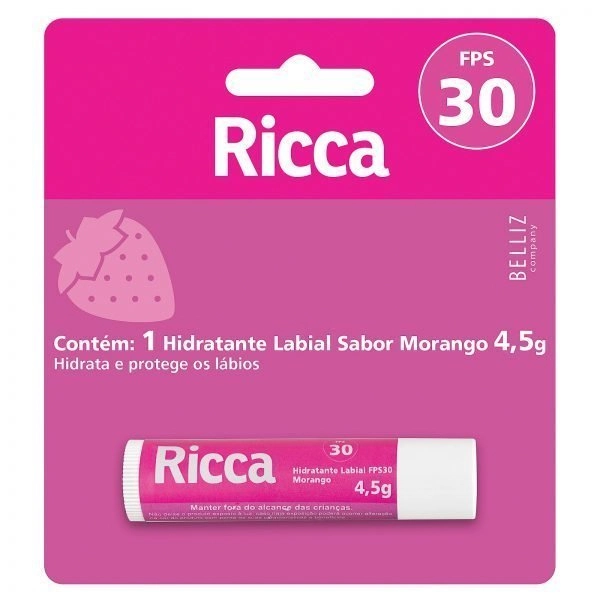 Hidratante Labial Fps 30 Morango