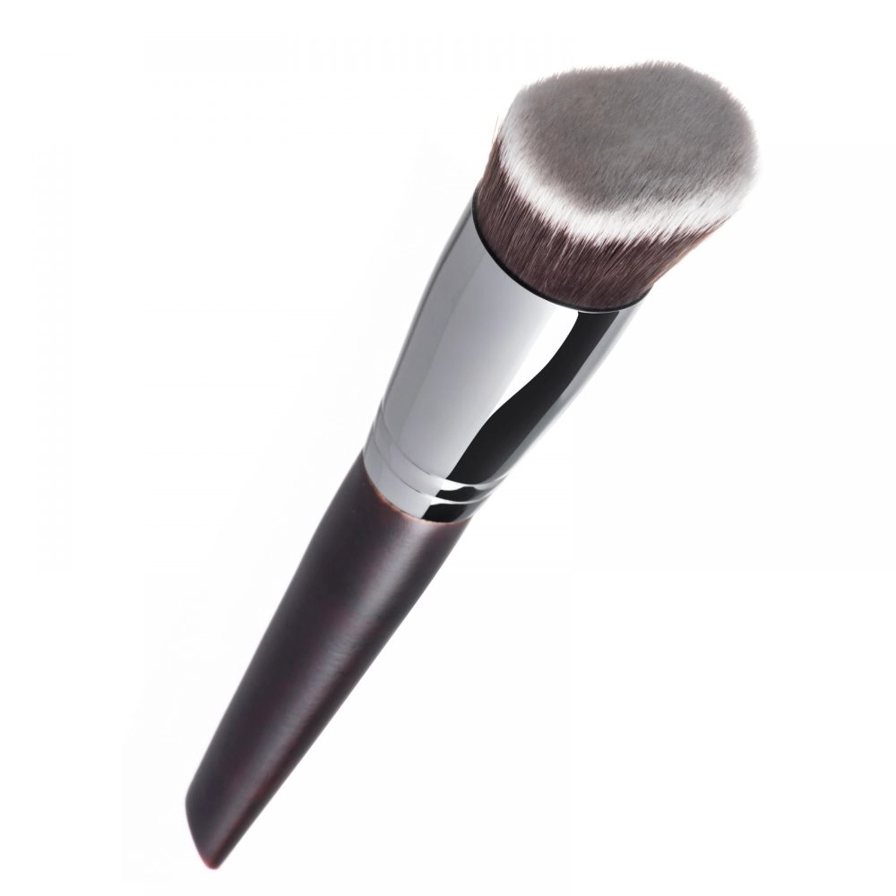 Pincel para Maquiagem Belliz Wood 3D Curve Kabuki - 2301