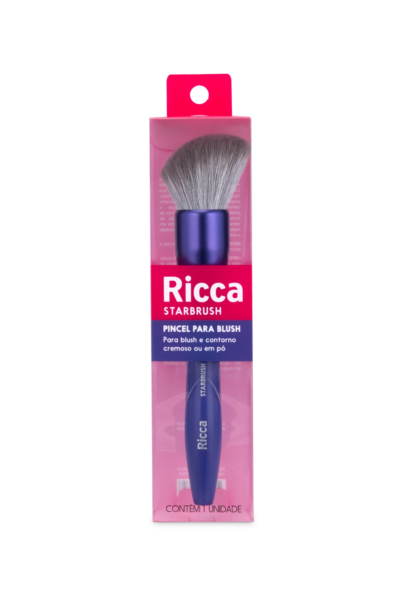 Pincel Maquiagen P/blush Chanfrado Starbrush Rs02 1un