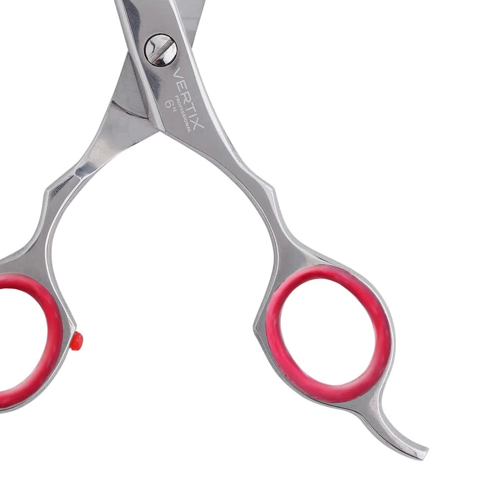 Vertix Tesoura Red Circle Desbaste Duplo 6