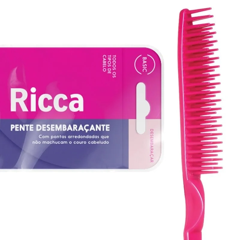 Pente Ricca Desembaraçante Uni