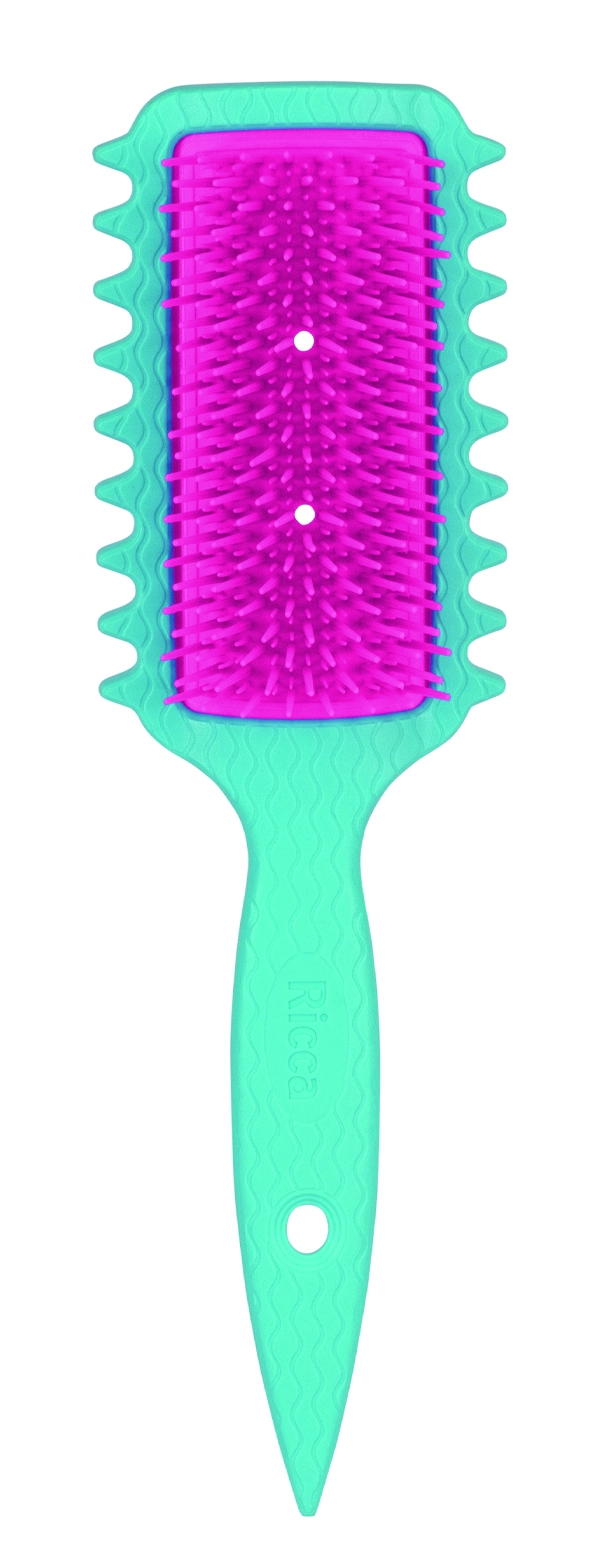 Escova Ricca Flex Fita Curl Azul