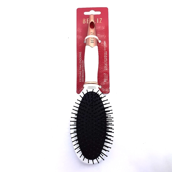 Escova Belliz Golden White Oval