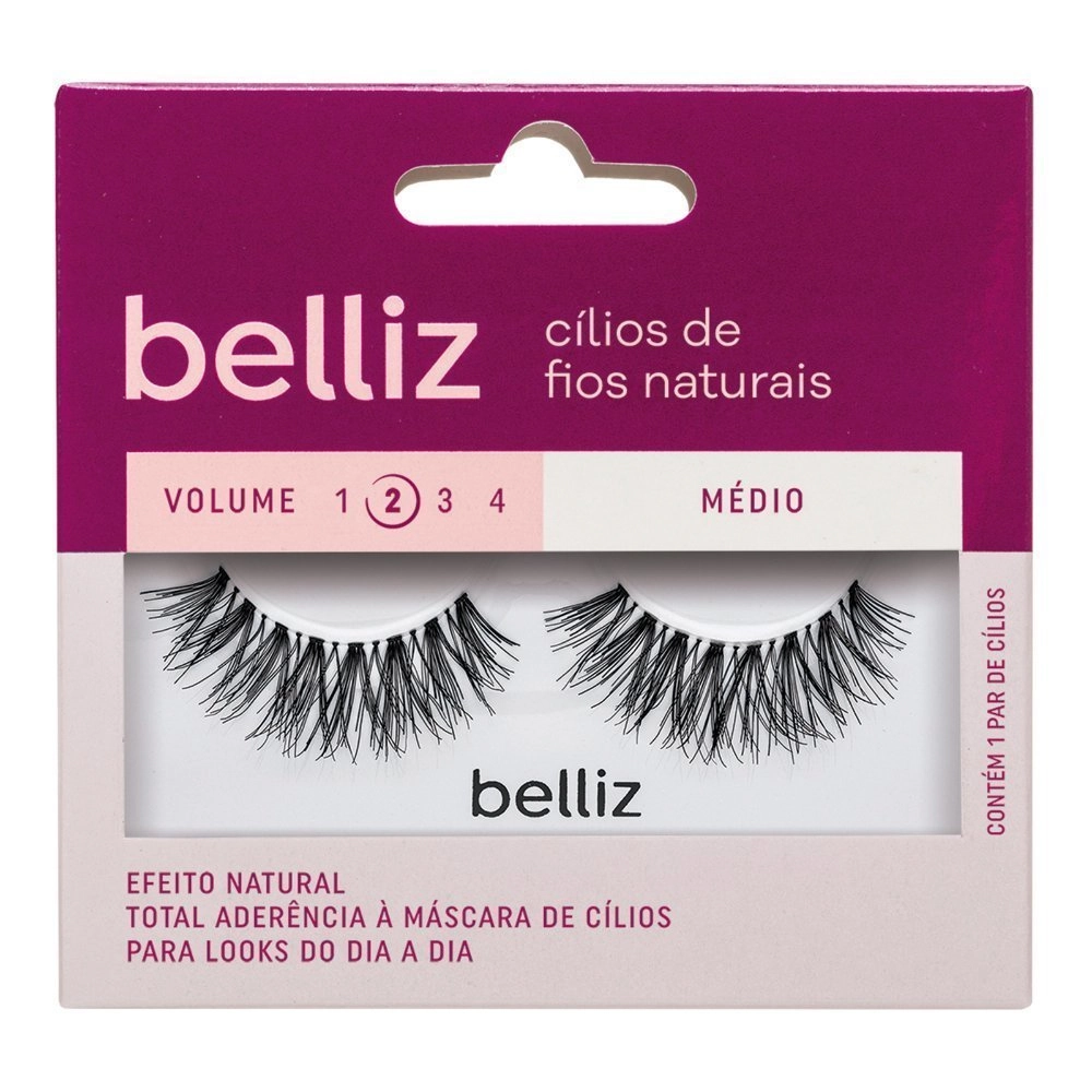 Cílios Postiços Belliz Hair Line 120