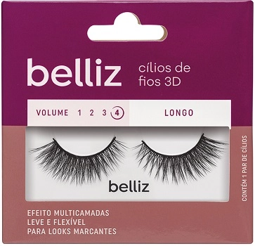 Cilios Posticos Maestral Belliz 3d 209 1un