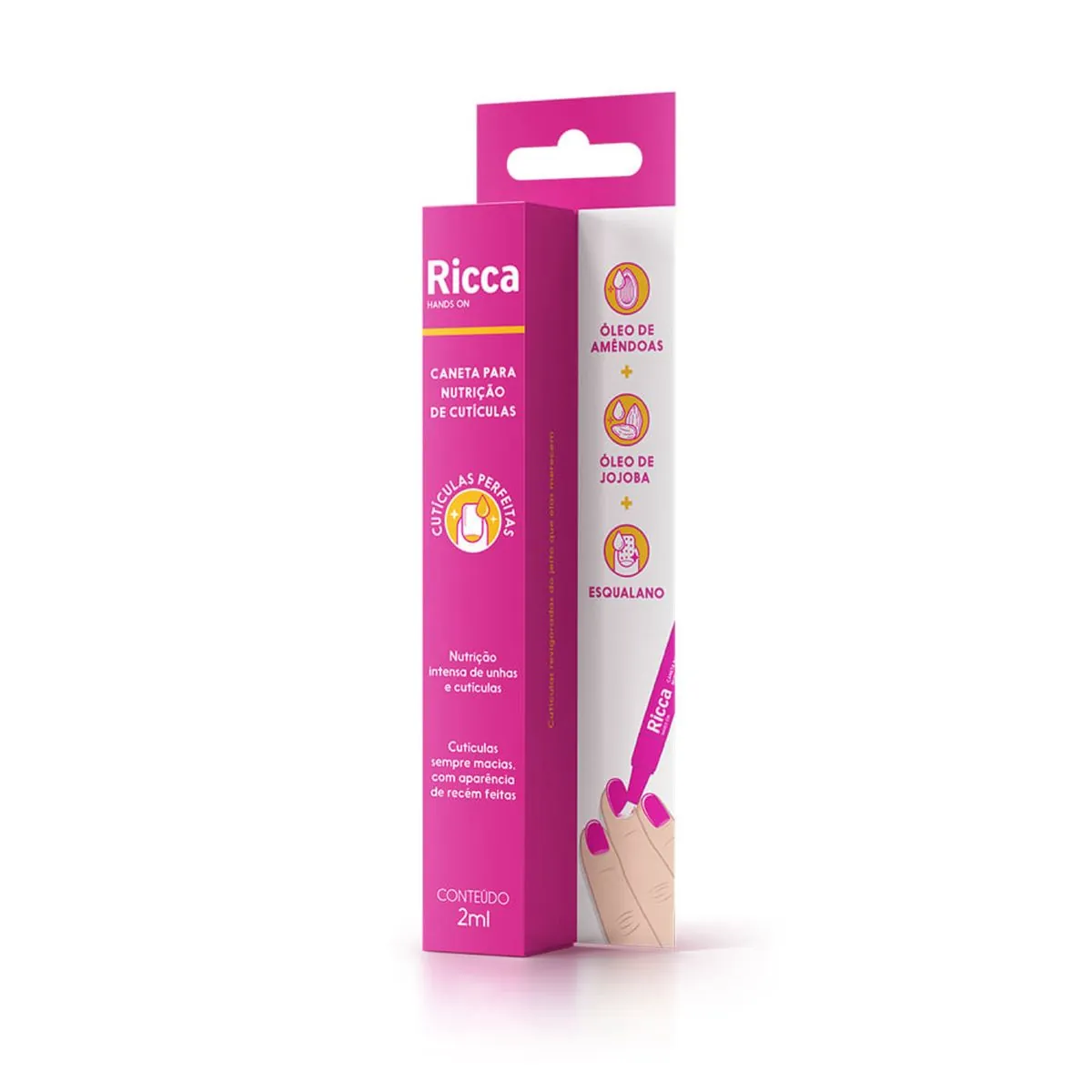 Ricca Caneta Para Nutricao De Cuticulas 2ml