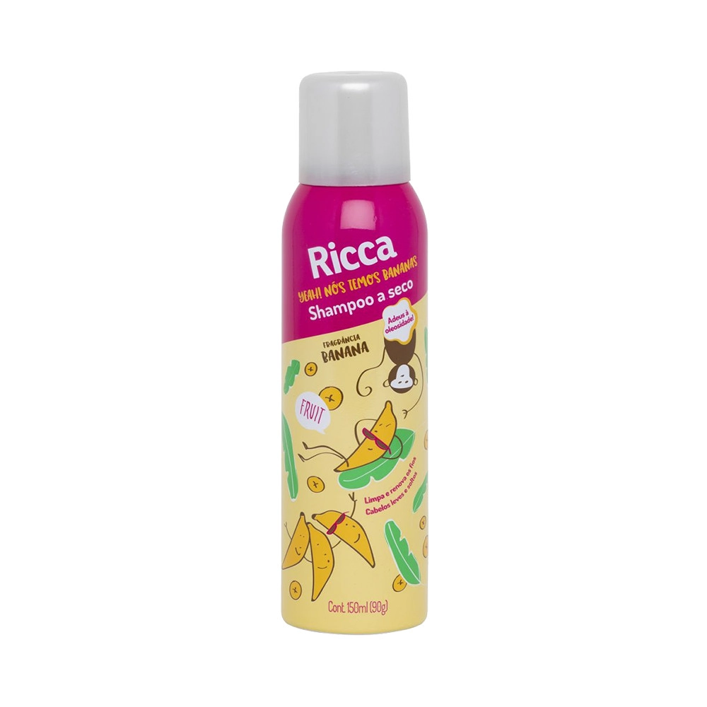 Ricca Banana Shampoo a Seco - 150ml