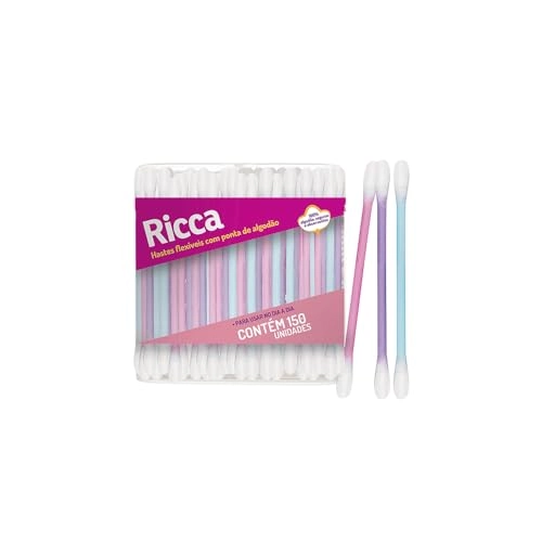 Hastes Flexiveis C/150un Pote Ricca