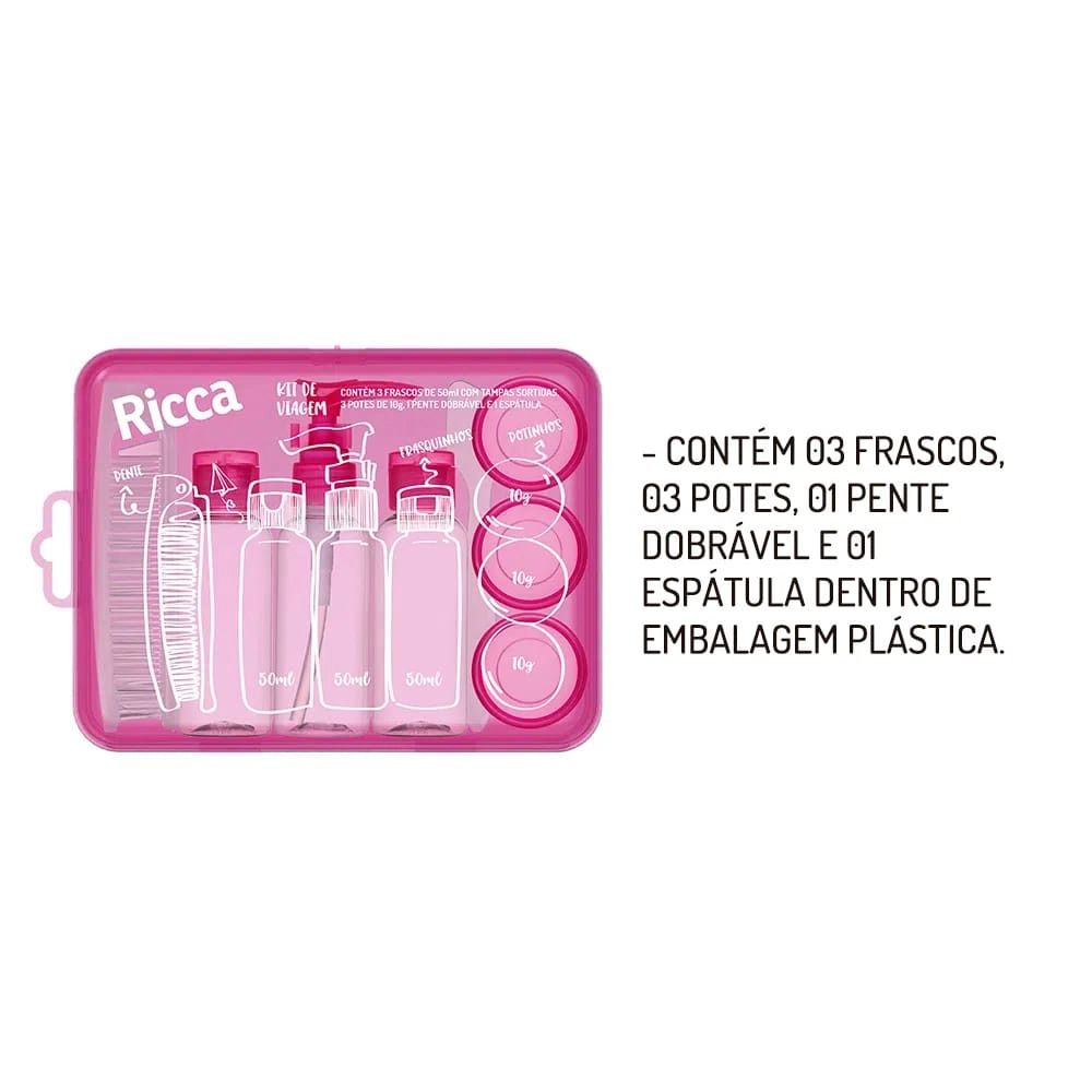 Kit Viagem Ricca Bordo