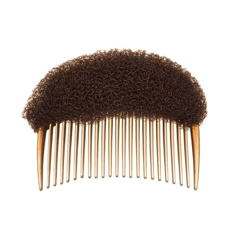 Enchimento/coque P/cabelo Maestral Ricca Enchimento De Topete Marrom Para Penteados 1un