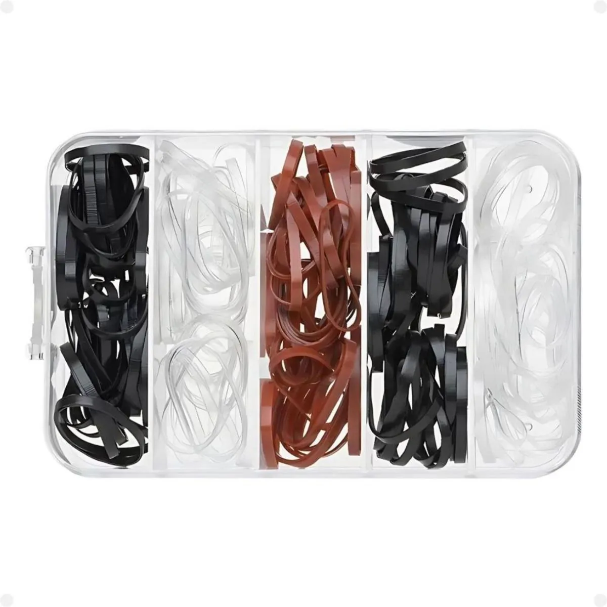 Elasticos Invisiveis Ref. 3344 Com 200 Unidades C/ Case Ricca