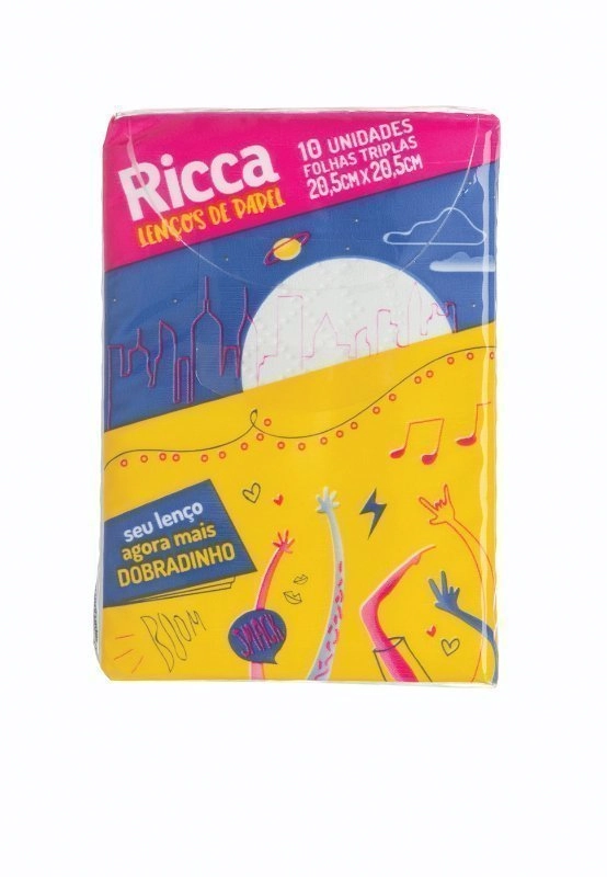 Ricca R.3703 Lenco De Papel Mini C/10