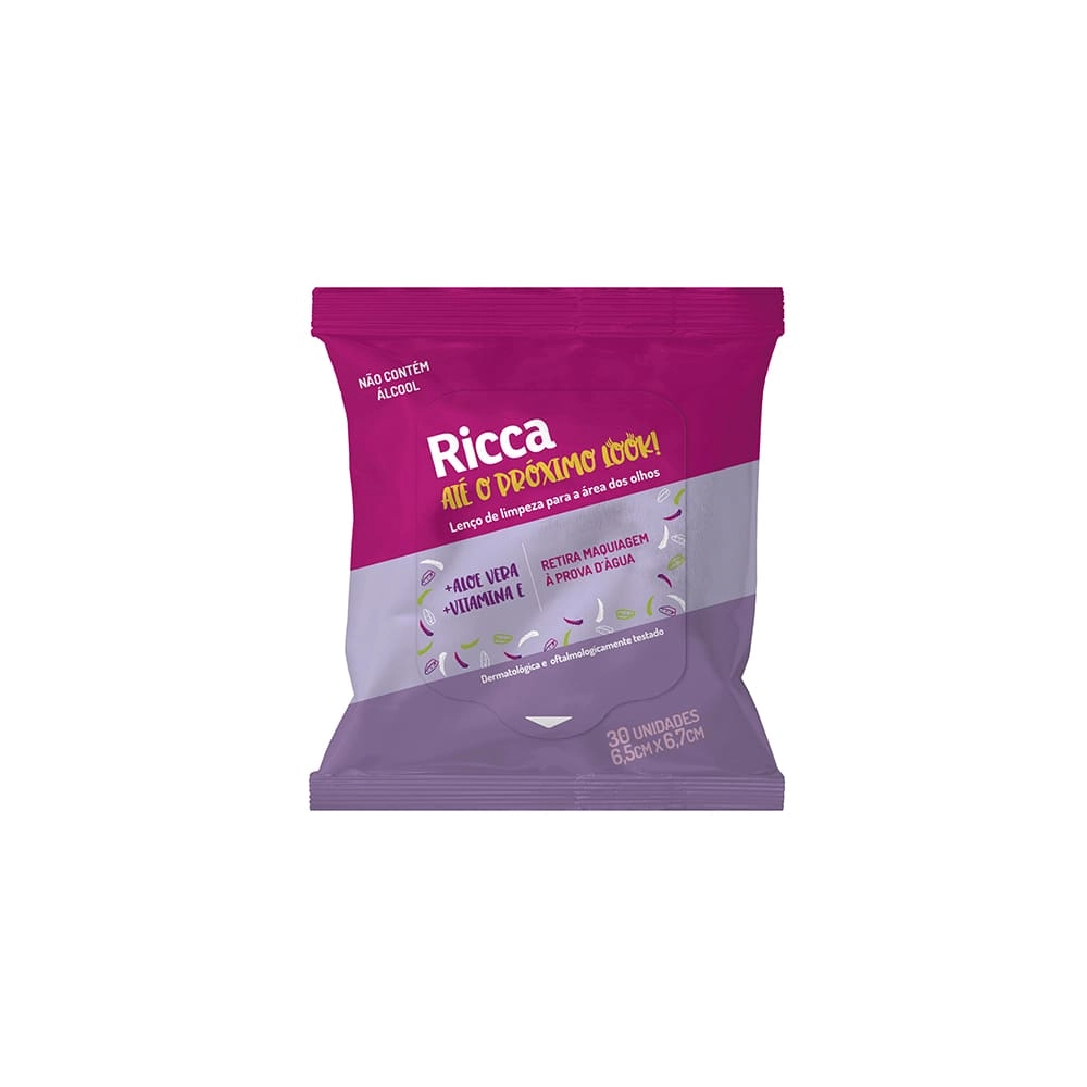 Lencos De Limpeza Para Os Olhos 30pcs Ricca