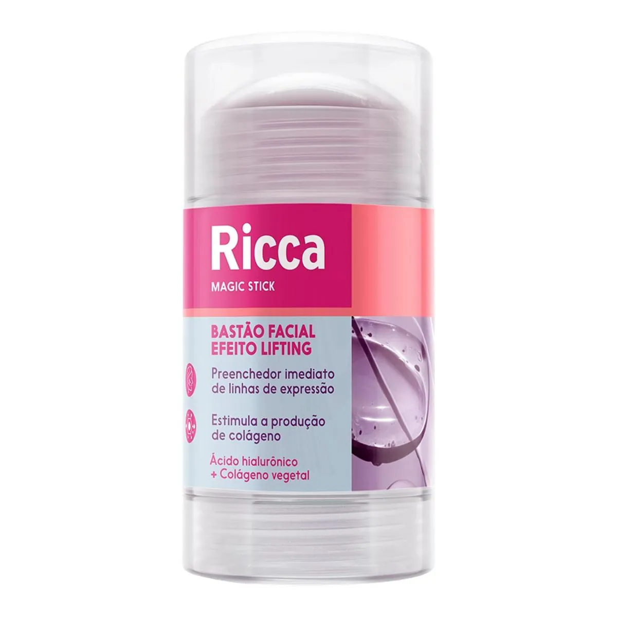 Bastão Facial Efeito Lifting Ricca Magic Stick Frasco 79g