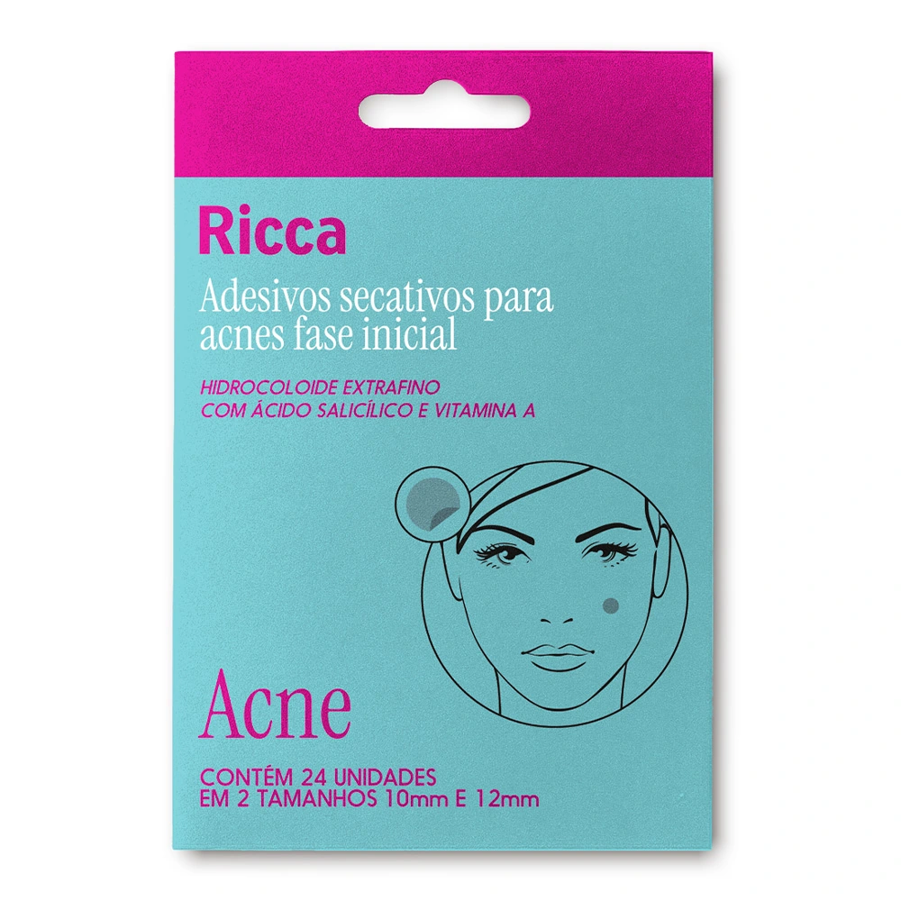 Adesivo Ricca Secativo Acne Inicial 3866