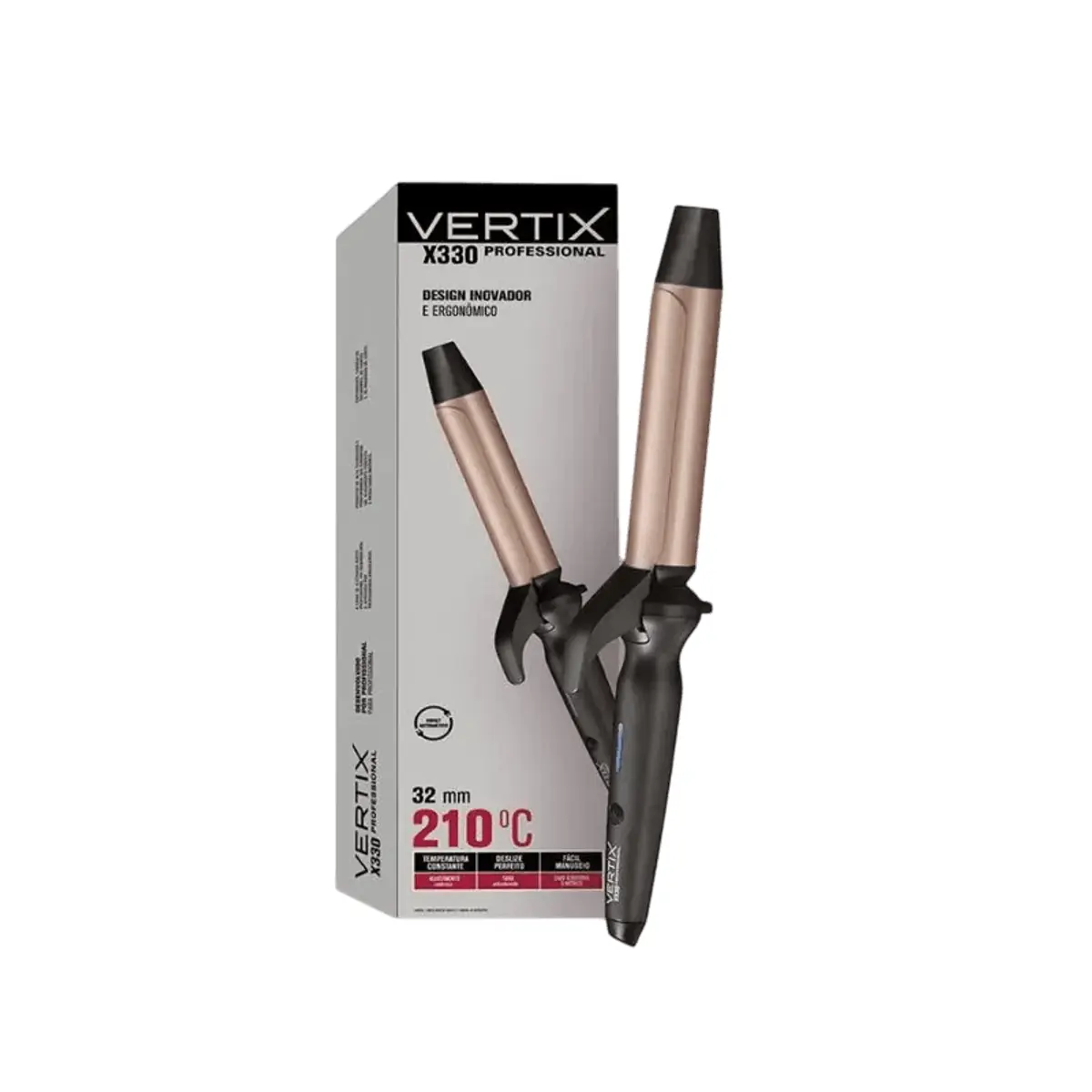 Modelador de Cachos X330 32mm X 130mm Vertix - Bivolt