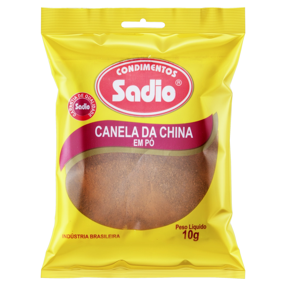 Canela Da China Em Pó Condimentos Sadio Pacote 10g