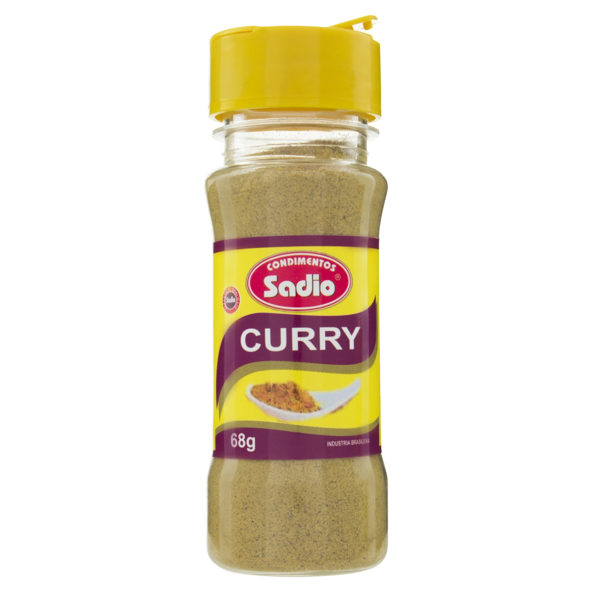 Curry Condimentos Sadio Frasco 68g