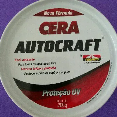 Cera Automotiva Autocraft Proauto 200g