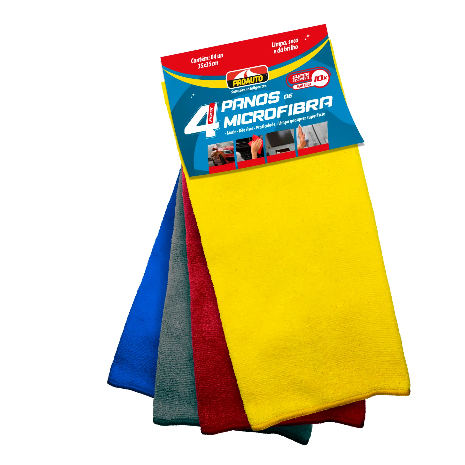 Kit 4 Panos Proauto 35x35