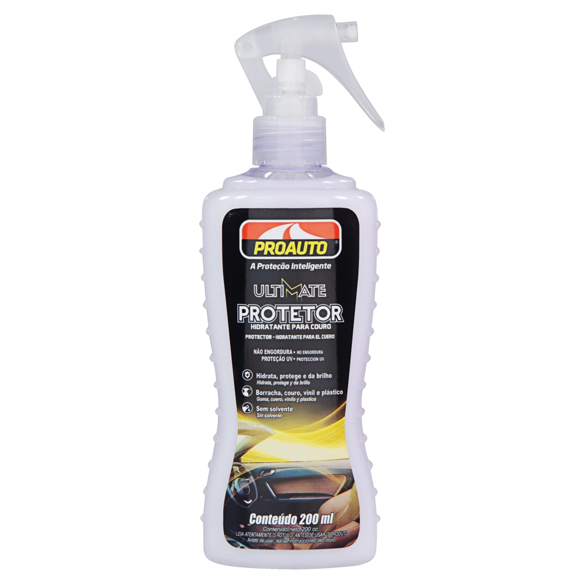 Protetor Hidratante para Couro Proauto Ultimate Frasco 200ml