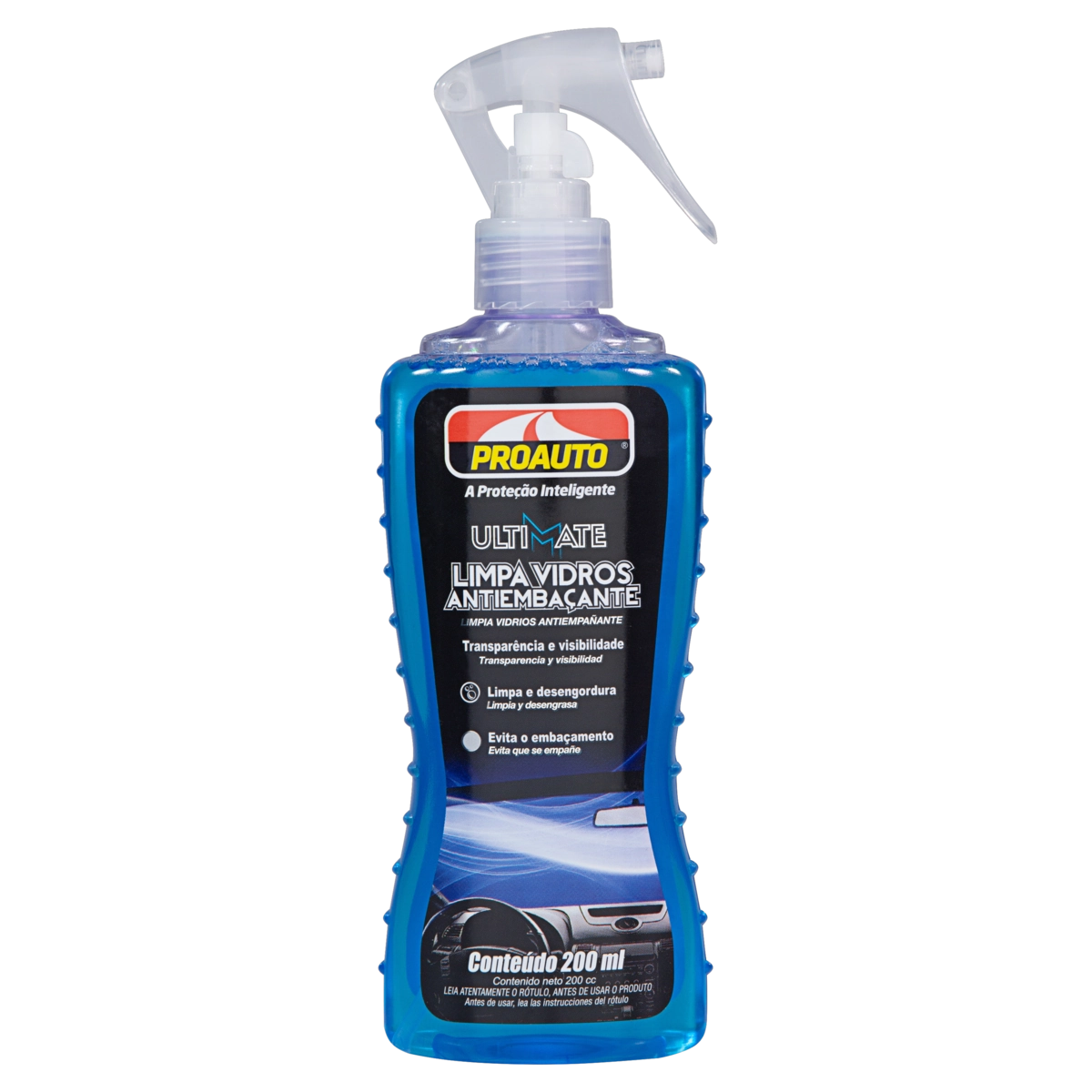 Limpa Vidro Antiembaçante Proauto Ultimate Frasco 200ml