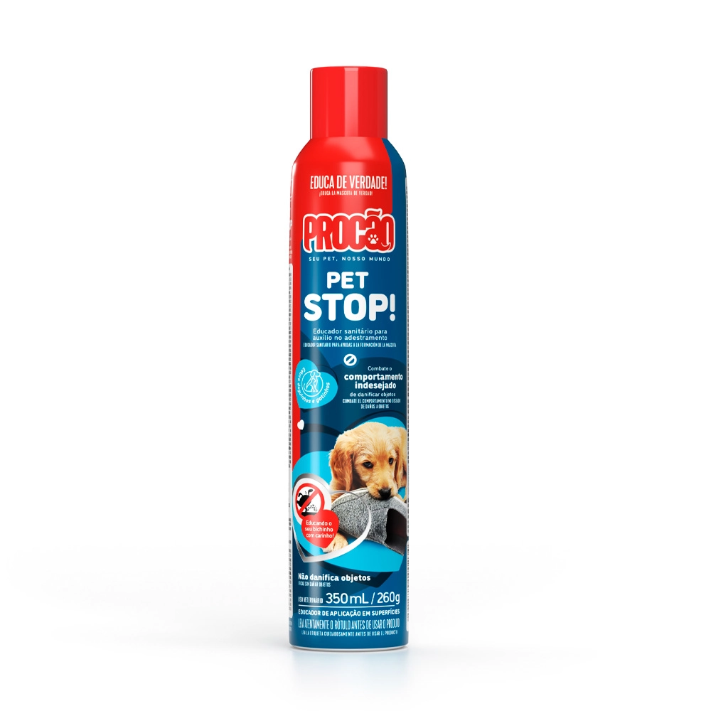 Educador Sanitário Procão Pet Stop Lata 350ml