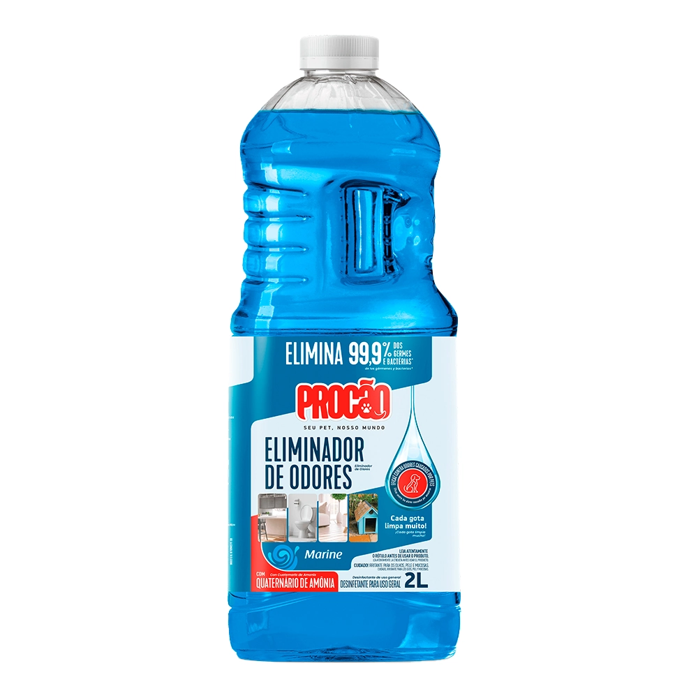 Eliminador De Odores Marine Procão Frasco 2l