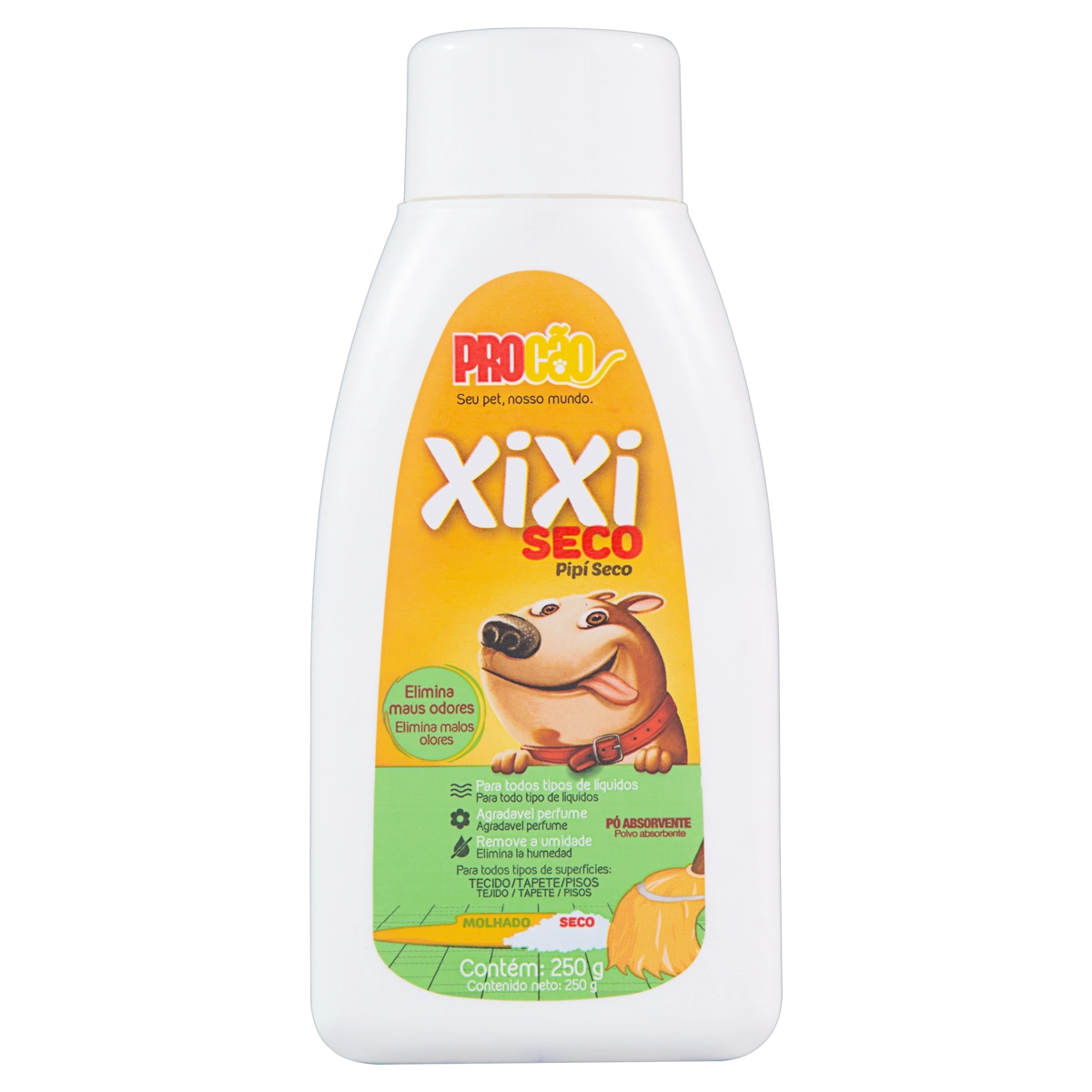 Pó Absorvente Xixi Seco Procão Frasco 250g