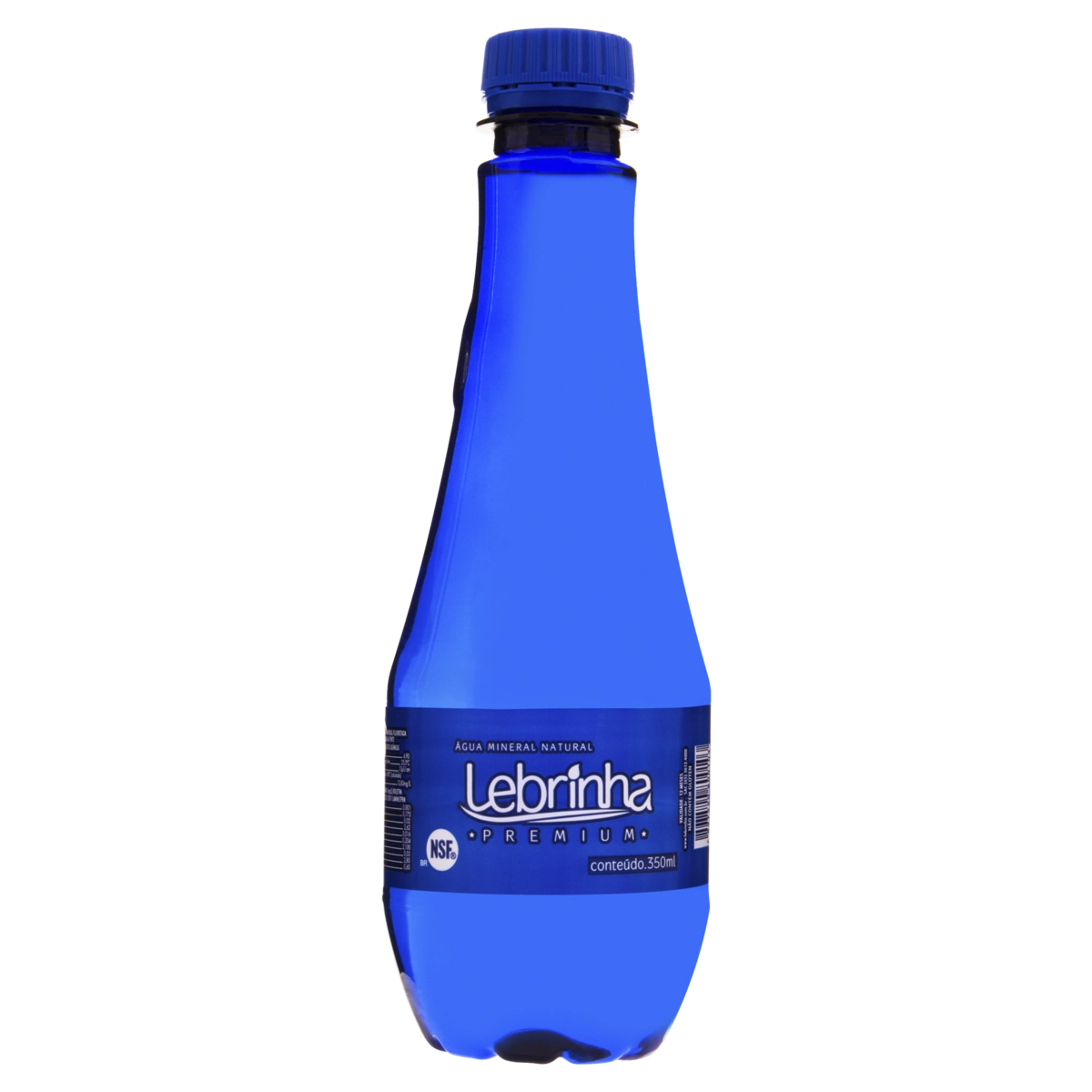 água Mineral Natural Sem Gás Lebrinha Premium Garrafa 350ml