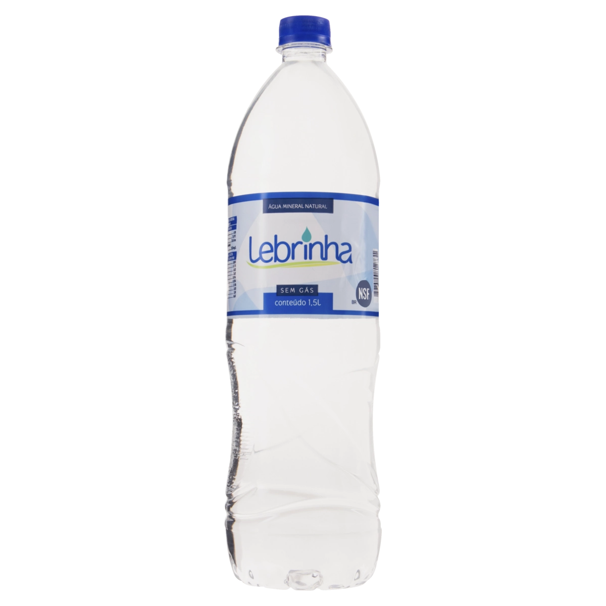 água Mineral Natural Sem Gás Lebrinha Garrafa 1,5l