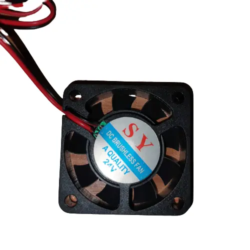 Ventoinha Cooler Fan 40x40x10mm 24v 9 Pás Creality Ender 3 Cabo Longo 4010