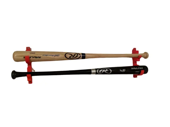 Suporte Parede Taco Bastoes Baseball Horizontal C/ Parafusos