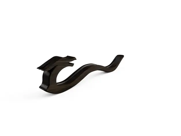Suporte Para Incenso (incensário) Dragão Lindo Branco