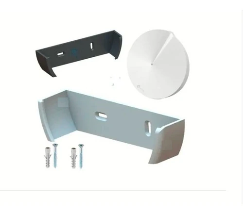 Suporte Parede P/ Roteador Tp-link Deco M9 Plus + Parafusos Branco