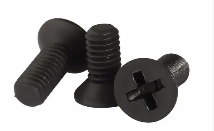 100 Pç Parafuso Máquina Cabeça Chata Phillips M5 5mm X 12mm